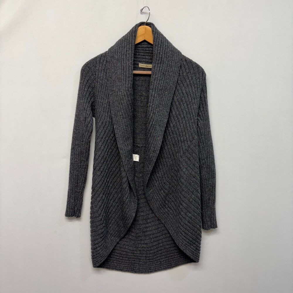 Simply Natural Women Open Cardigan Sweater Size Small Alpaca Peru C024 -8